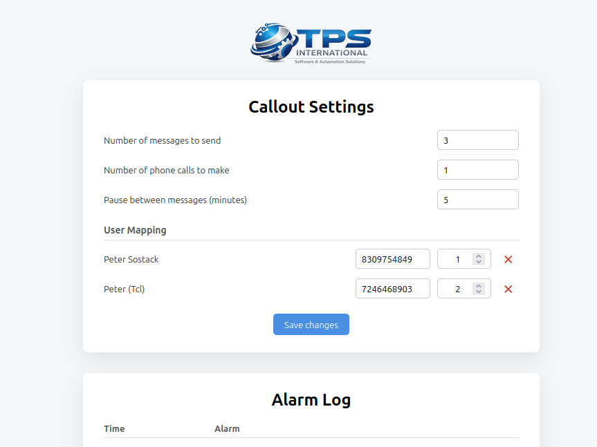 TPS Callout Illustration